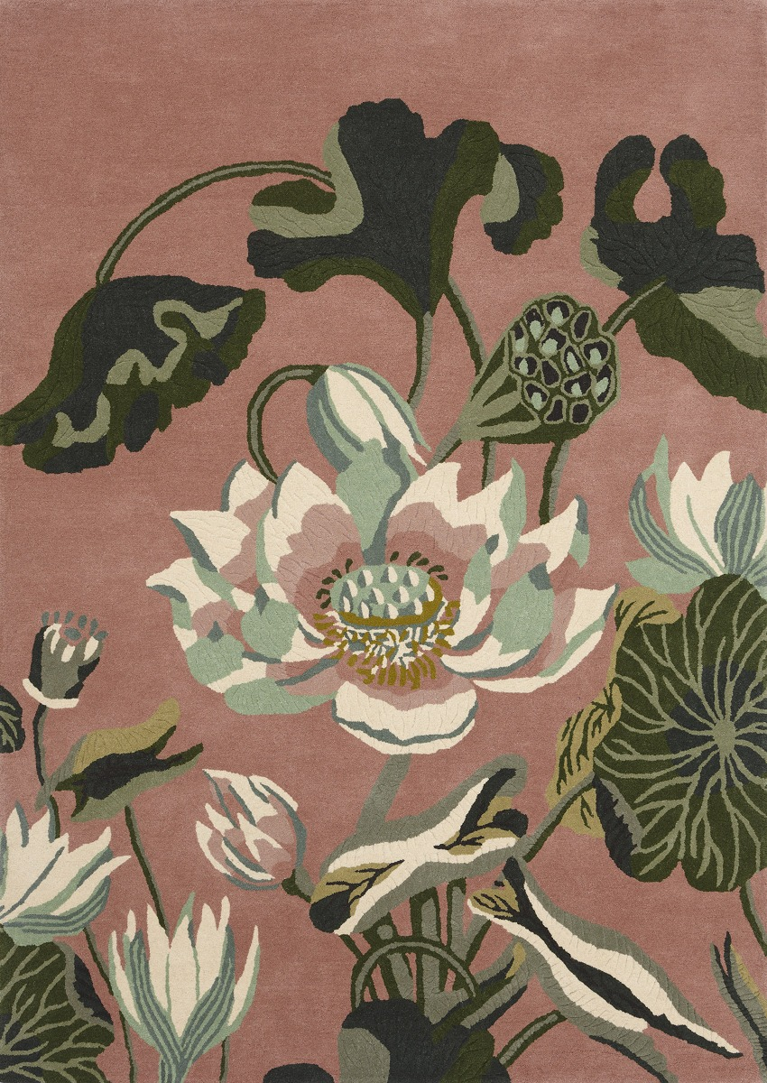 Килим Waterlily Dusty Rose | Розмір: 250 x 350 см