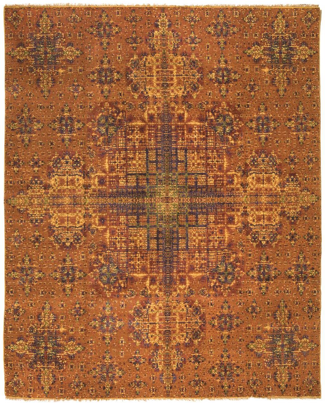Круглый ковер итальянский ручной работы Baba | Размер: 235 x 280 см