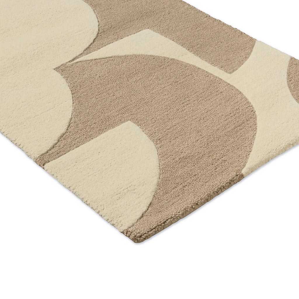 Килим Prism Flower Mushroom/Ecru | Розмір: 70 × 300 см