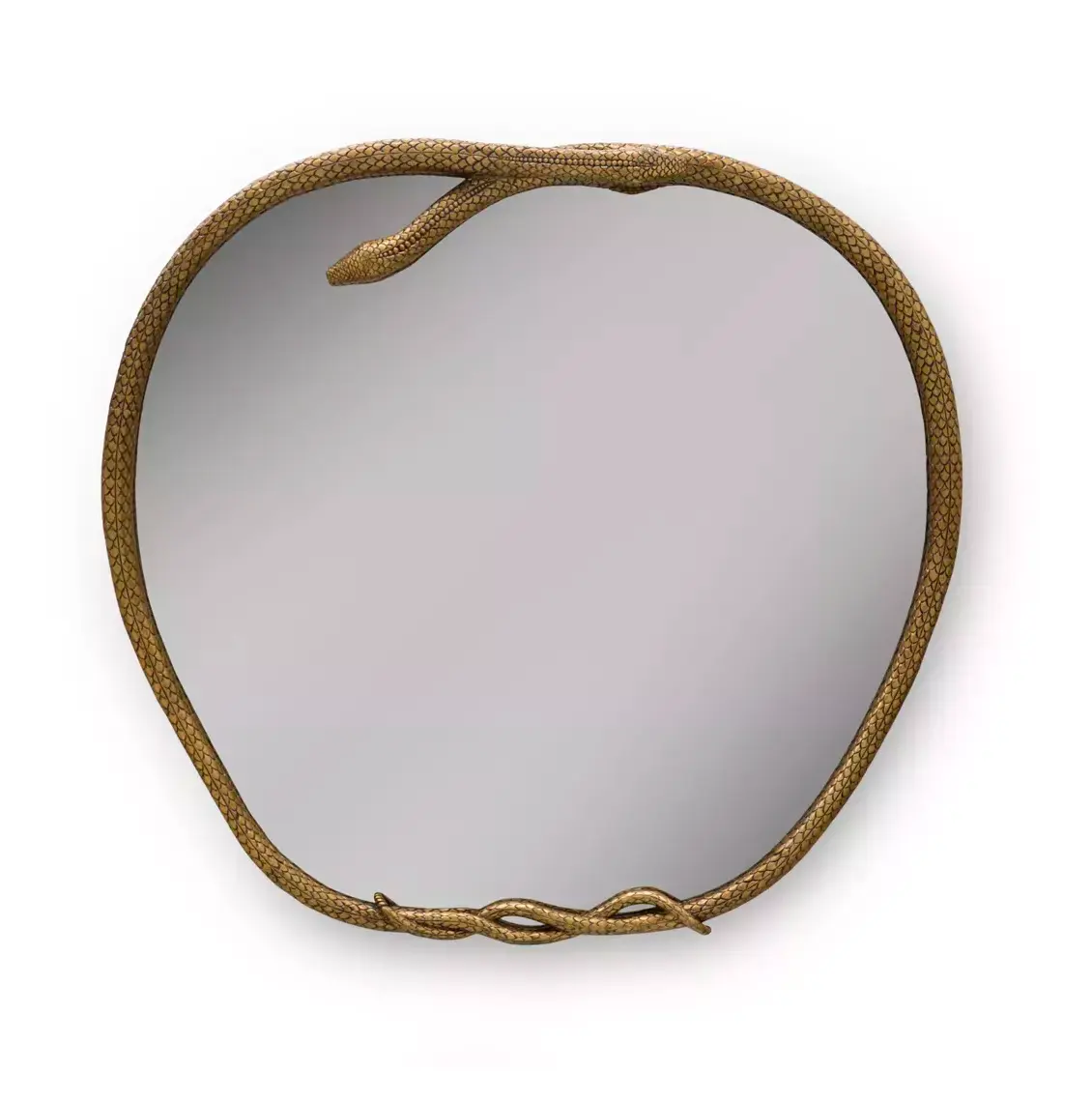 Дизайнерское зеркало Serpentine Apple-Shaped