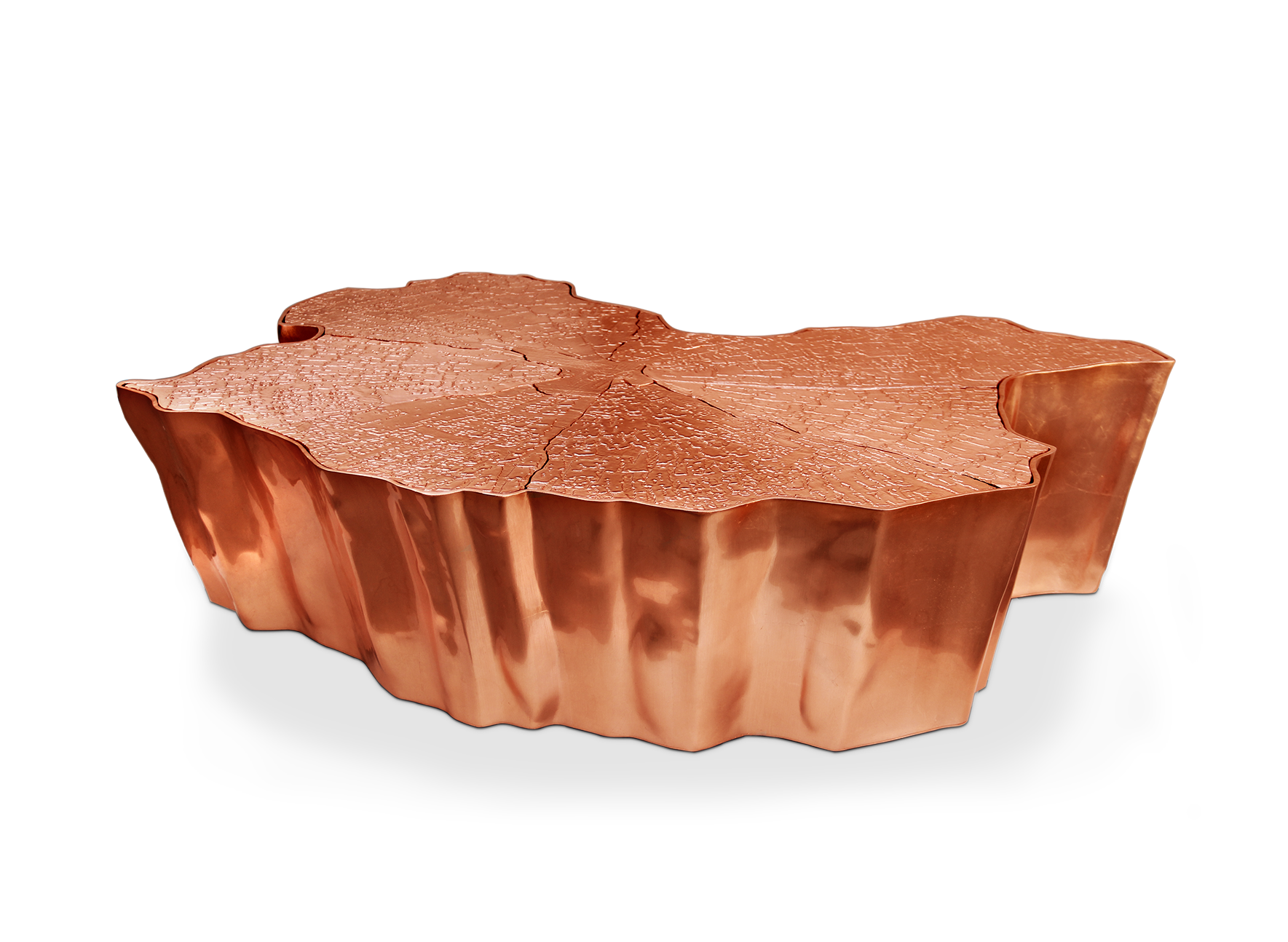 Журнальный столик Paradise Copper | Размер: Ш 138 x Г 95 x В 36 см