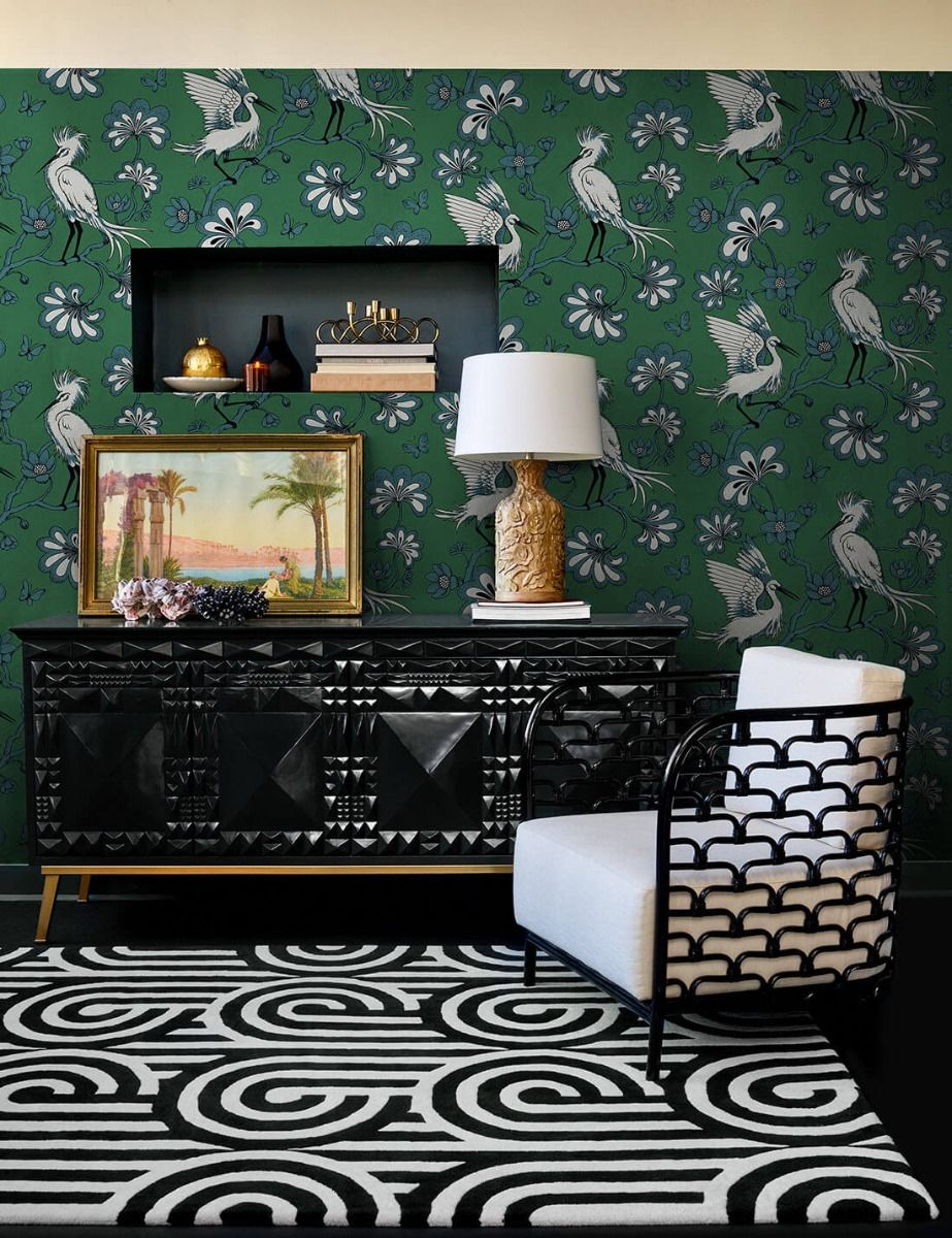 Килим чорно-білий Turnabouts Black ☞ Розмір: 250 x 350 см