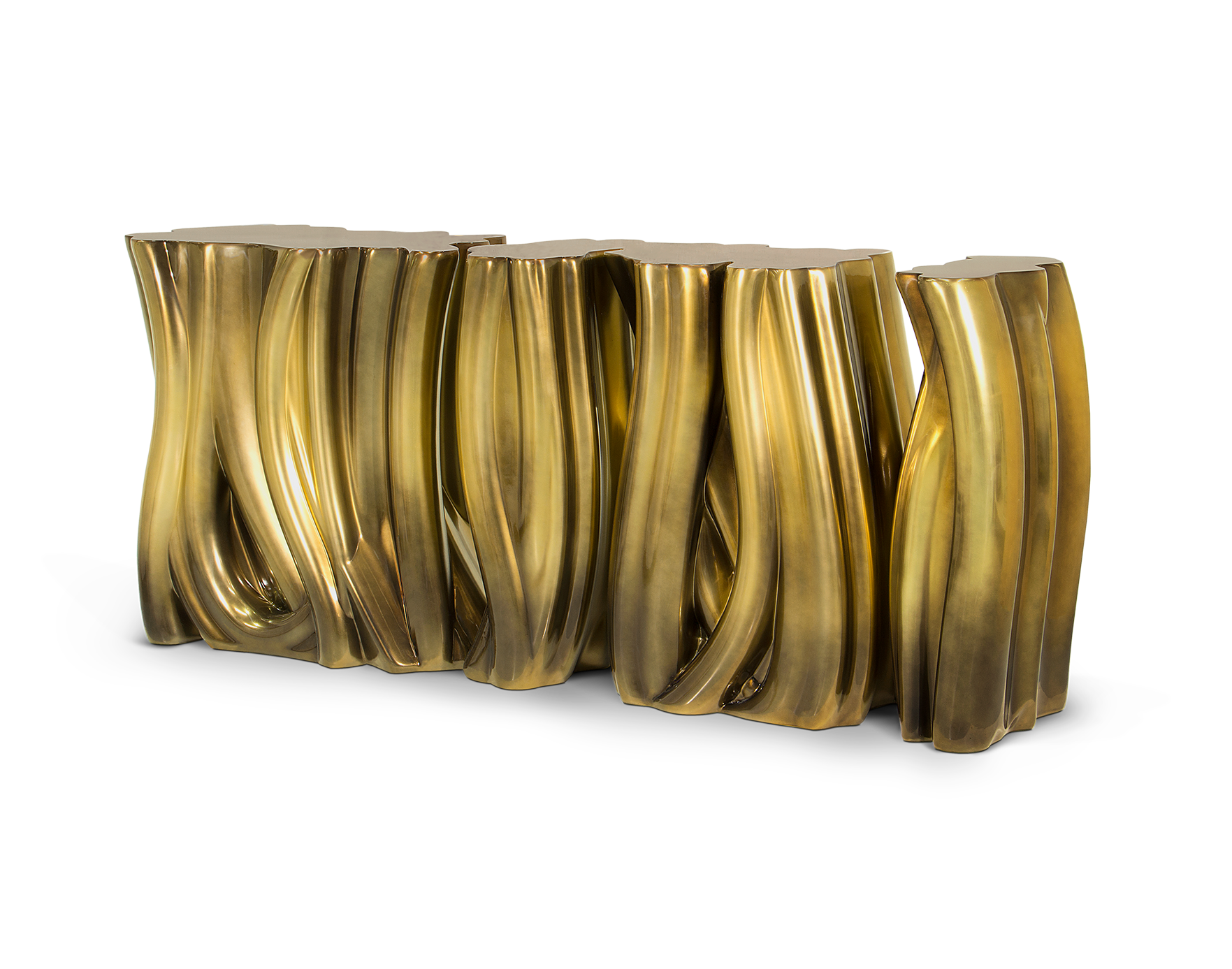 Тумба Monochrome Gold Premium
