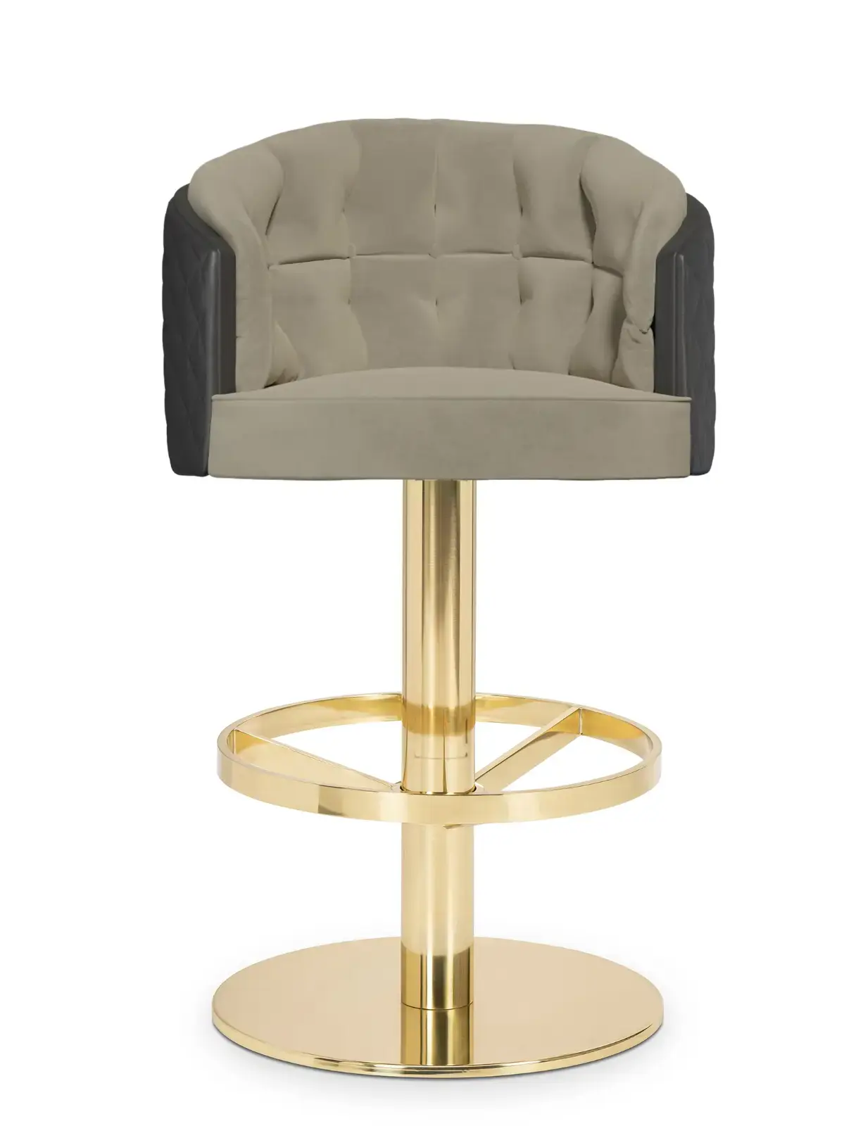 Поворотний барний стілець Luxe