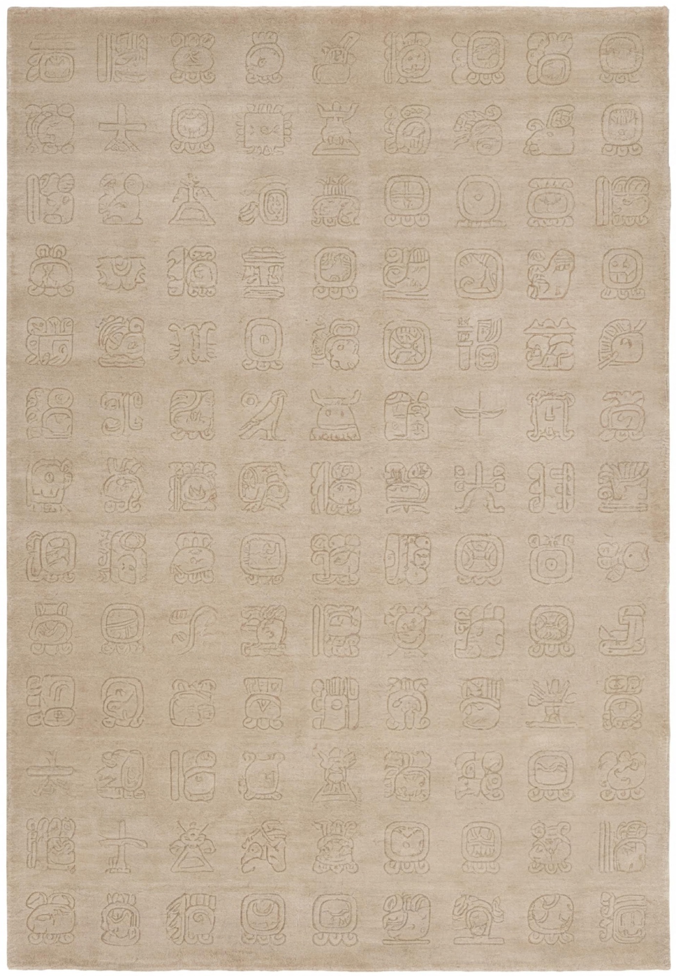 Ковер авторский Symbol Grid Beige