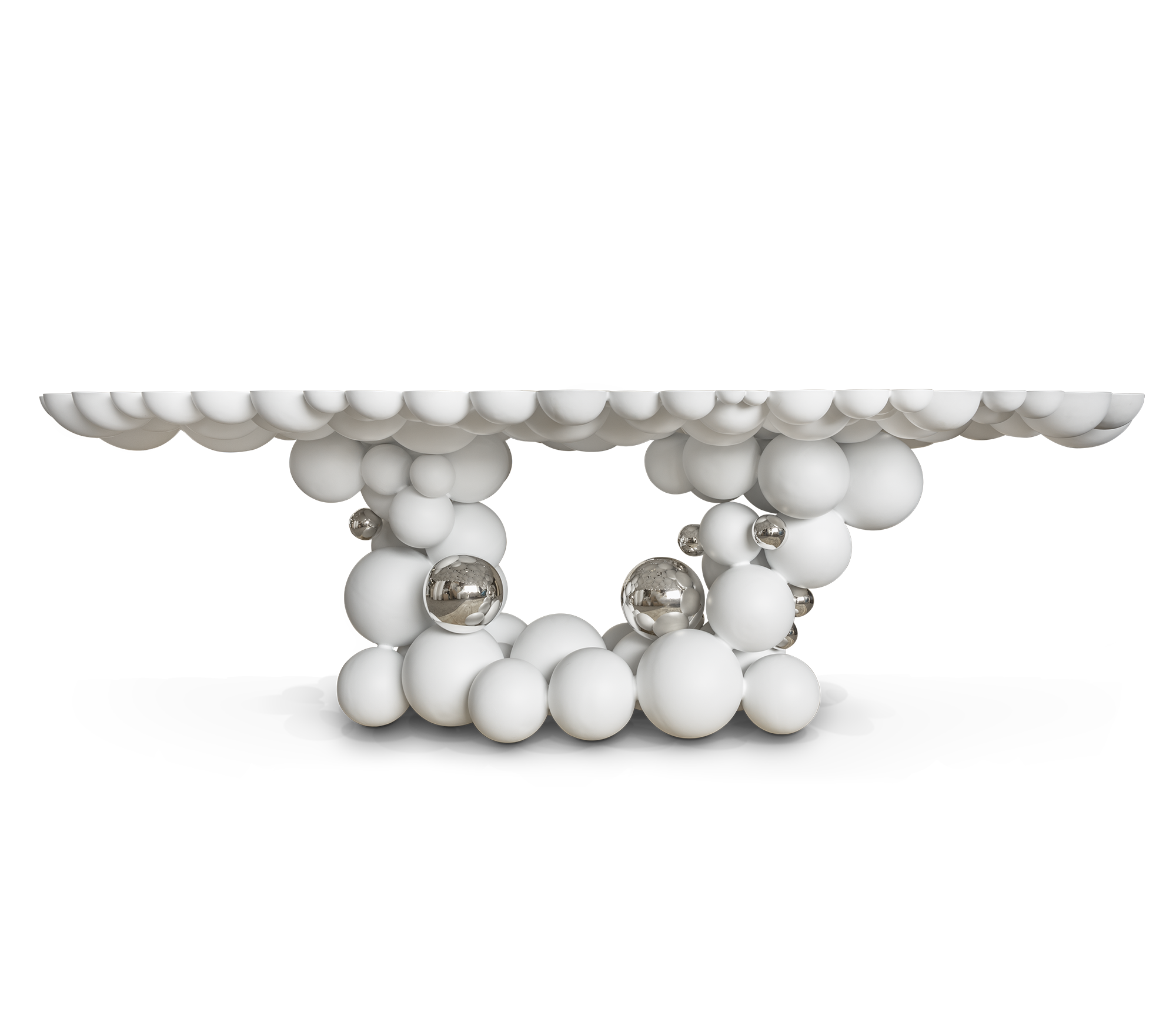 Обідній стіл Orbit White Luxe