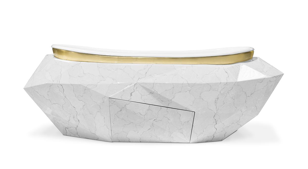 Дизайнерская ванна Gemstone Faux Marble