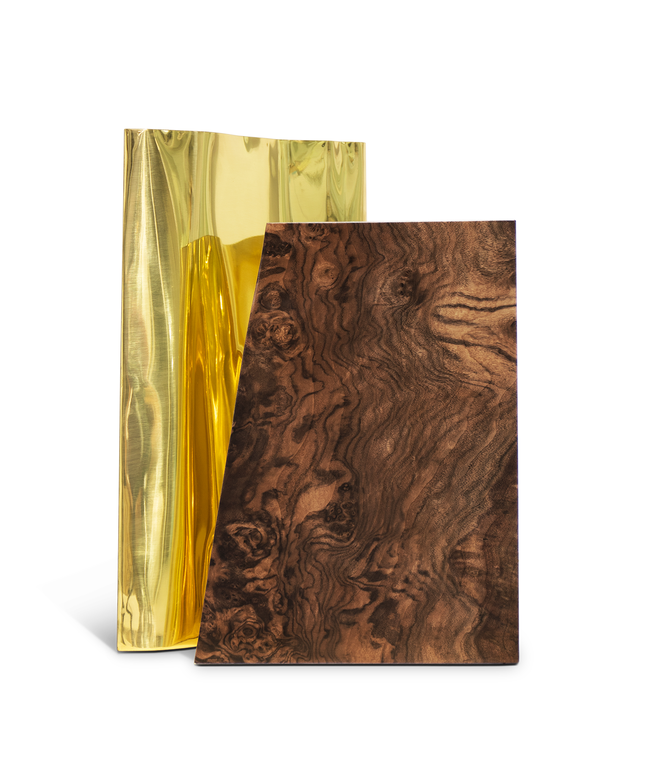 Приставной столик Fissure Walnut