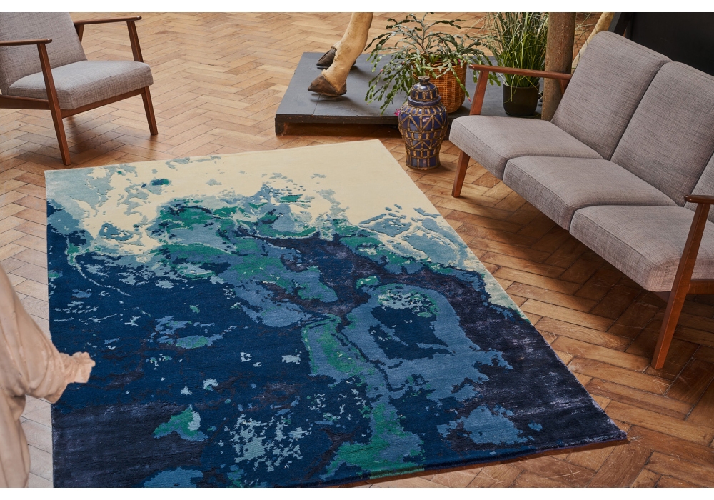 Килим дизайнерський елітний Ocean | Розмір: 200 x 300 см