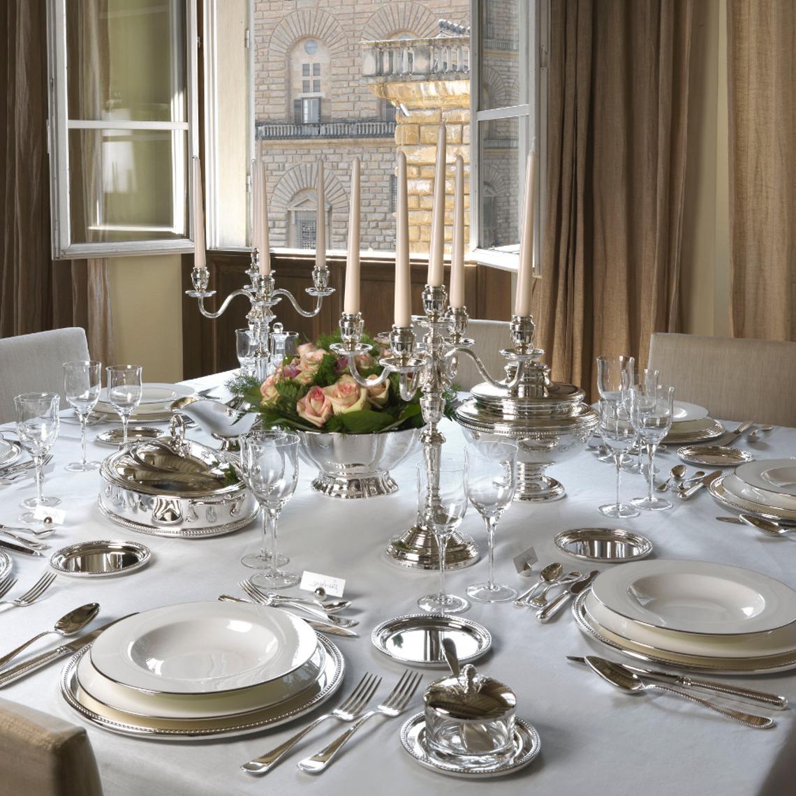 Срібний овальний піднос Grand Gourmet | Розмір: 27 x 46 - 5