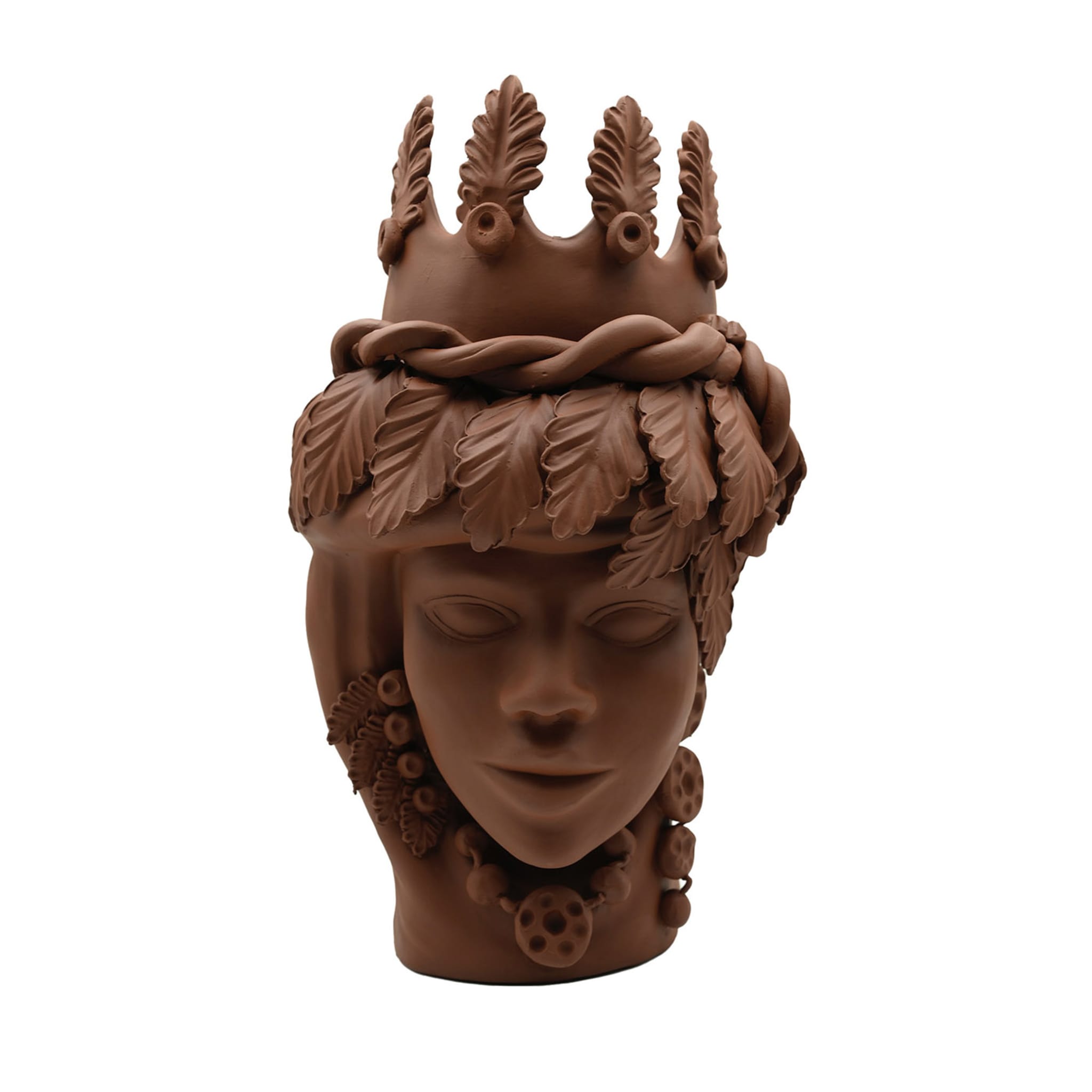 Коричнева скульптура Moor's Head