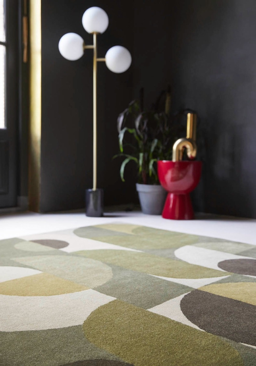 Дизайнерський килим ручної роботи Decor Cosmo Greens | Розмір: 250 x 350 см