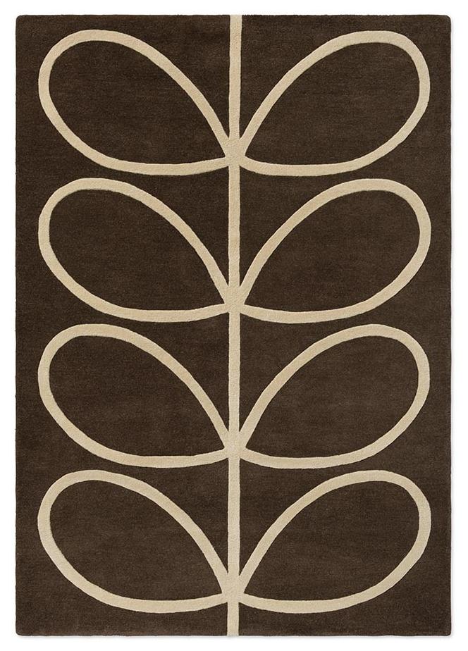 Ковёр Giant Linear Stem Walnut