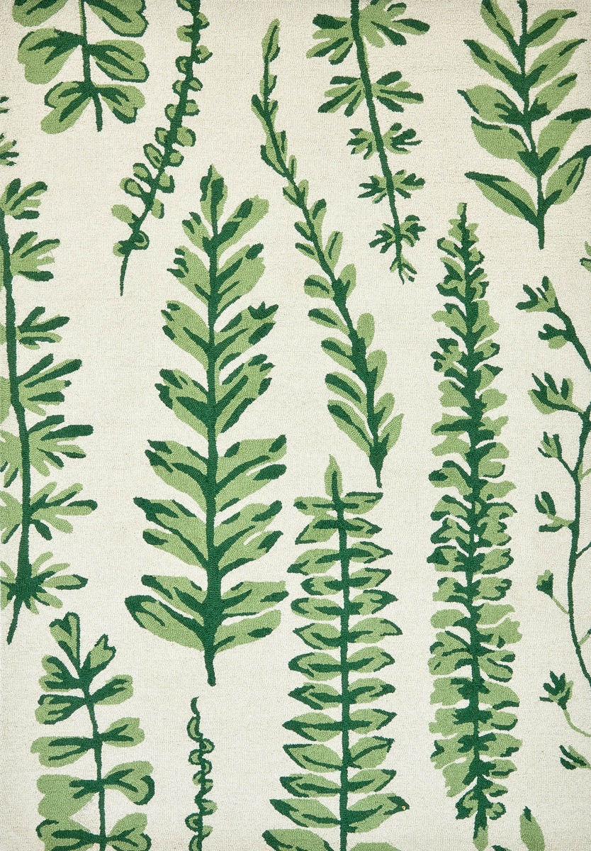 Ковер ручной работы Ferns-Juniper ☞ Размер: 250 x 350 см