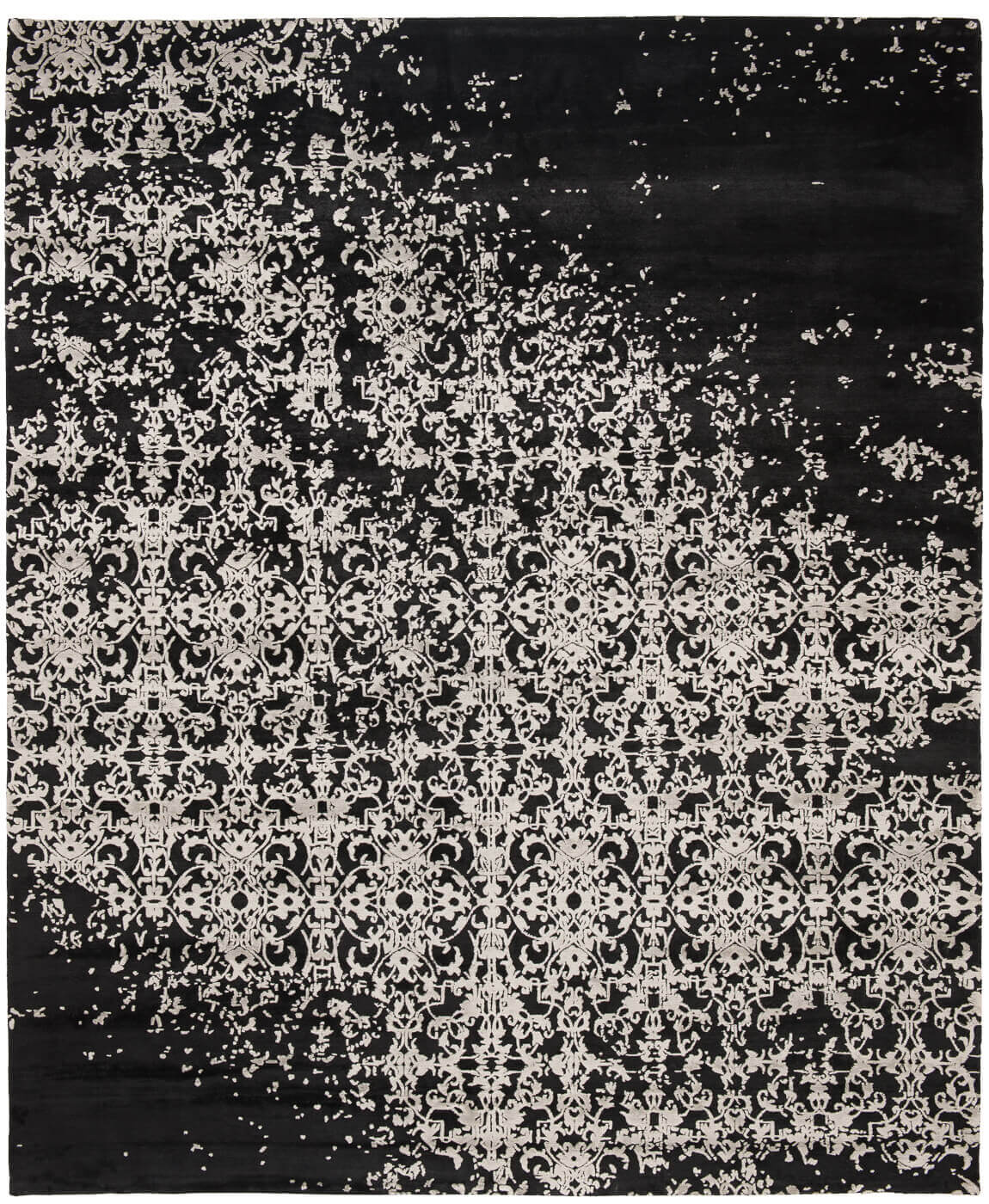 Ковер Milano Raved Black And White ☞ Размер: 280 x 360 см