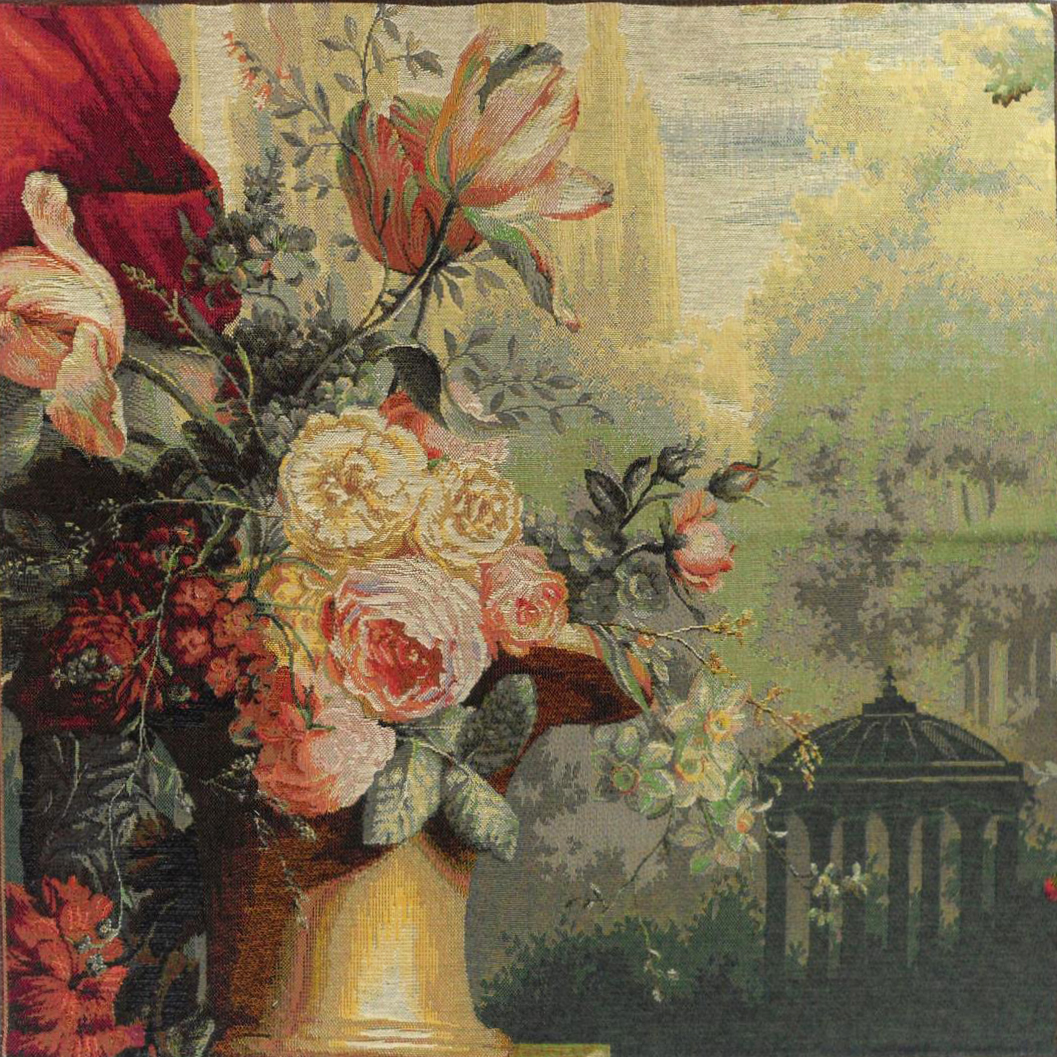 Гобелен Kiosk and Flowers
