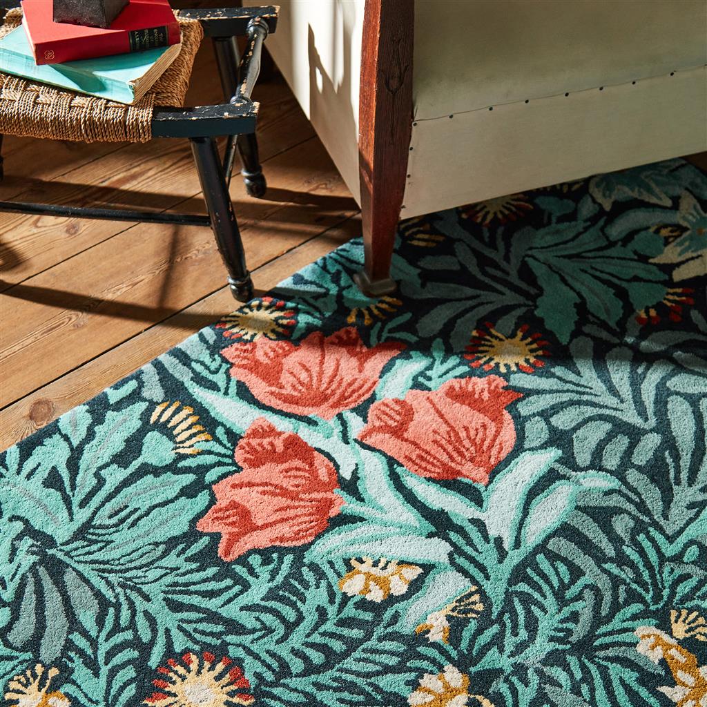 Килим ручної роботи Bower Indigo 128208 | Розмір: 250 x 350 см