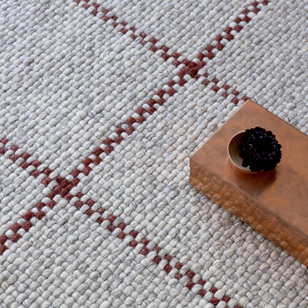Килим Artisan Texture Check Ash/St R | Розмір: 140 x 200 см