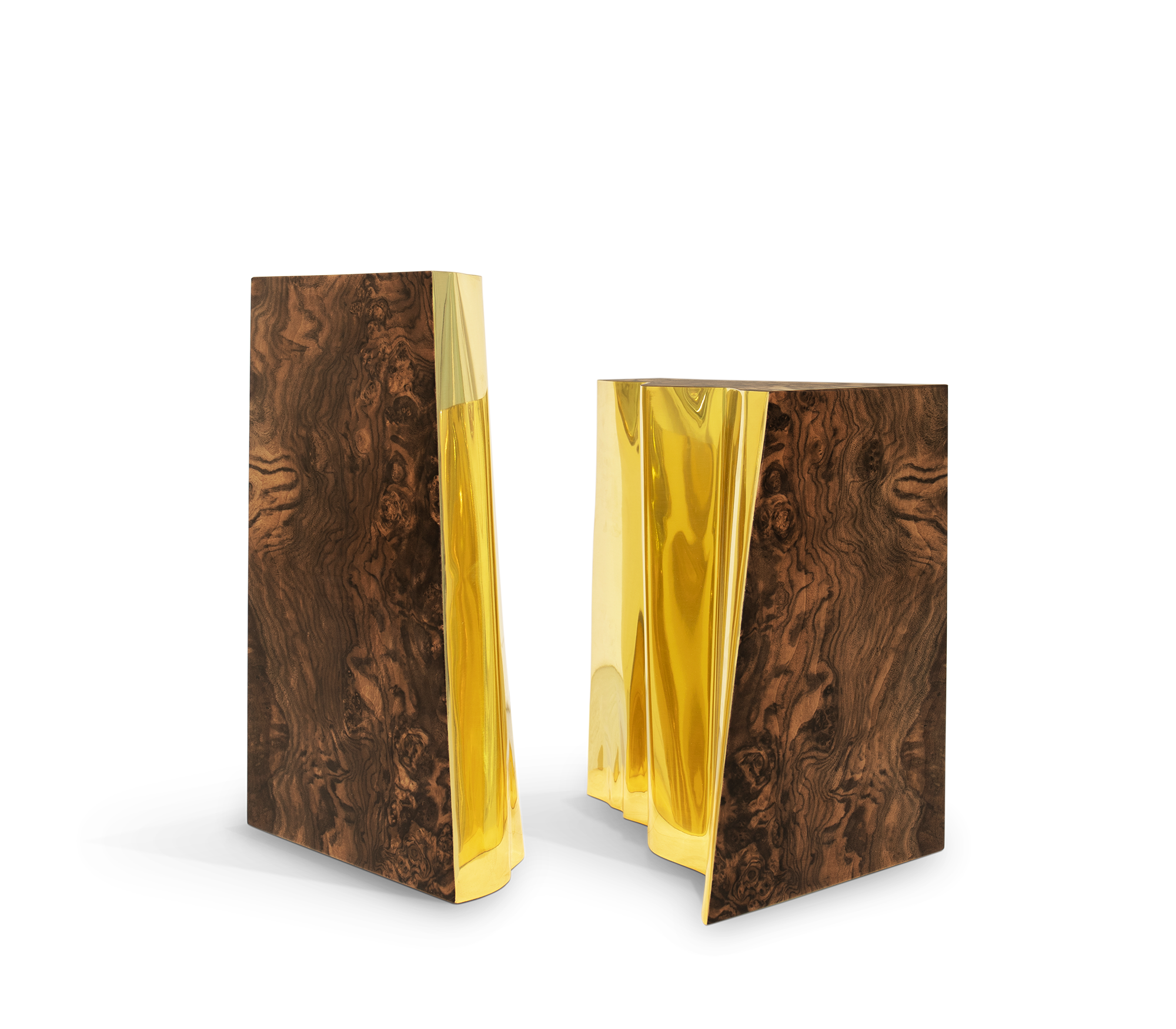 Приставной столик Fissure Walnut