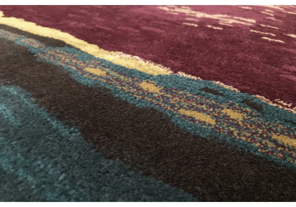 Дизайнерський килим ручної роботи Koe