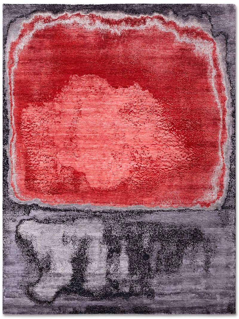 Изящный ковер Red Silver | Размер: 140 x 210 см