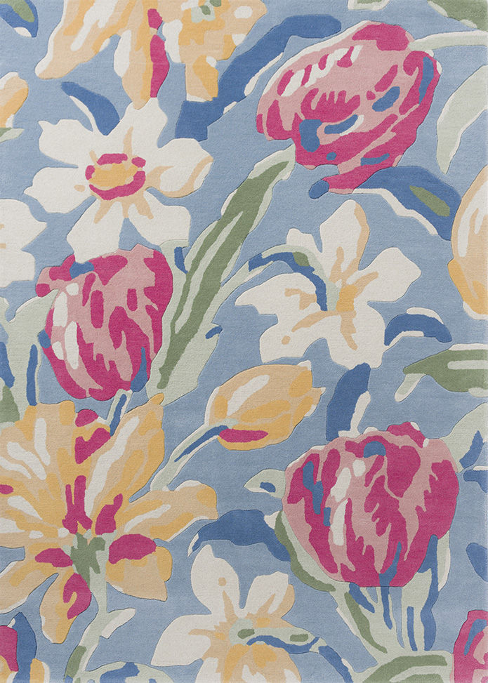 Килим Tulips-China Blue