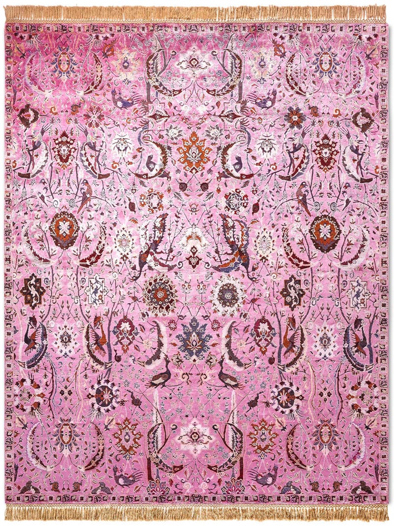 Элитный ковер Kerman Pink | Размер: 305 x 427 см