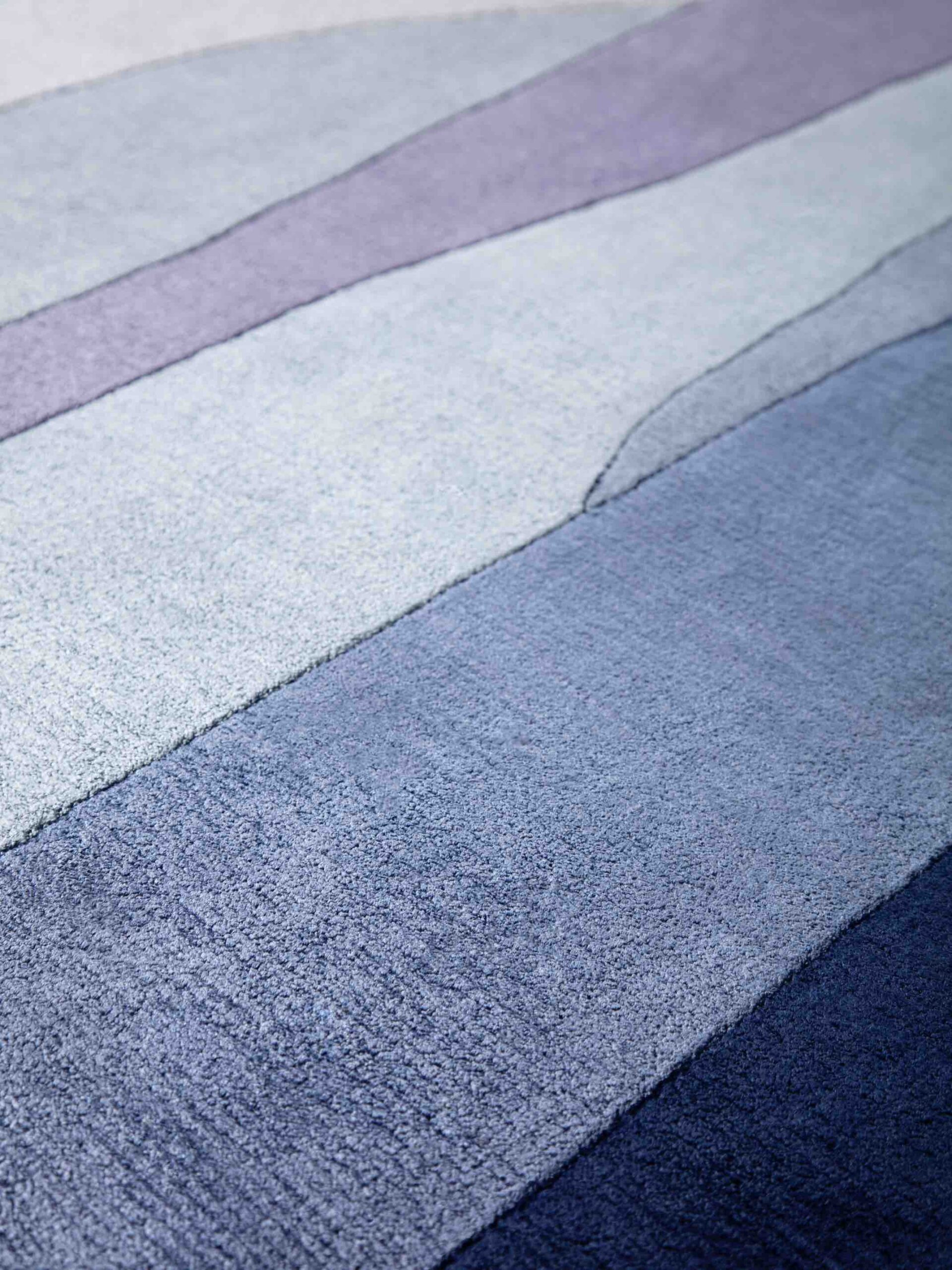 Ексклюзивний килим ручної роботи Scape Violet