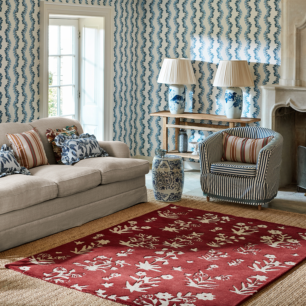 Килим Woodland Glade Damson Red 146800 | Розмір: 200 x 280 см