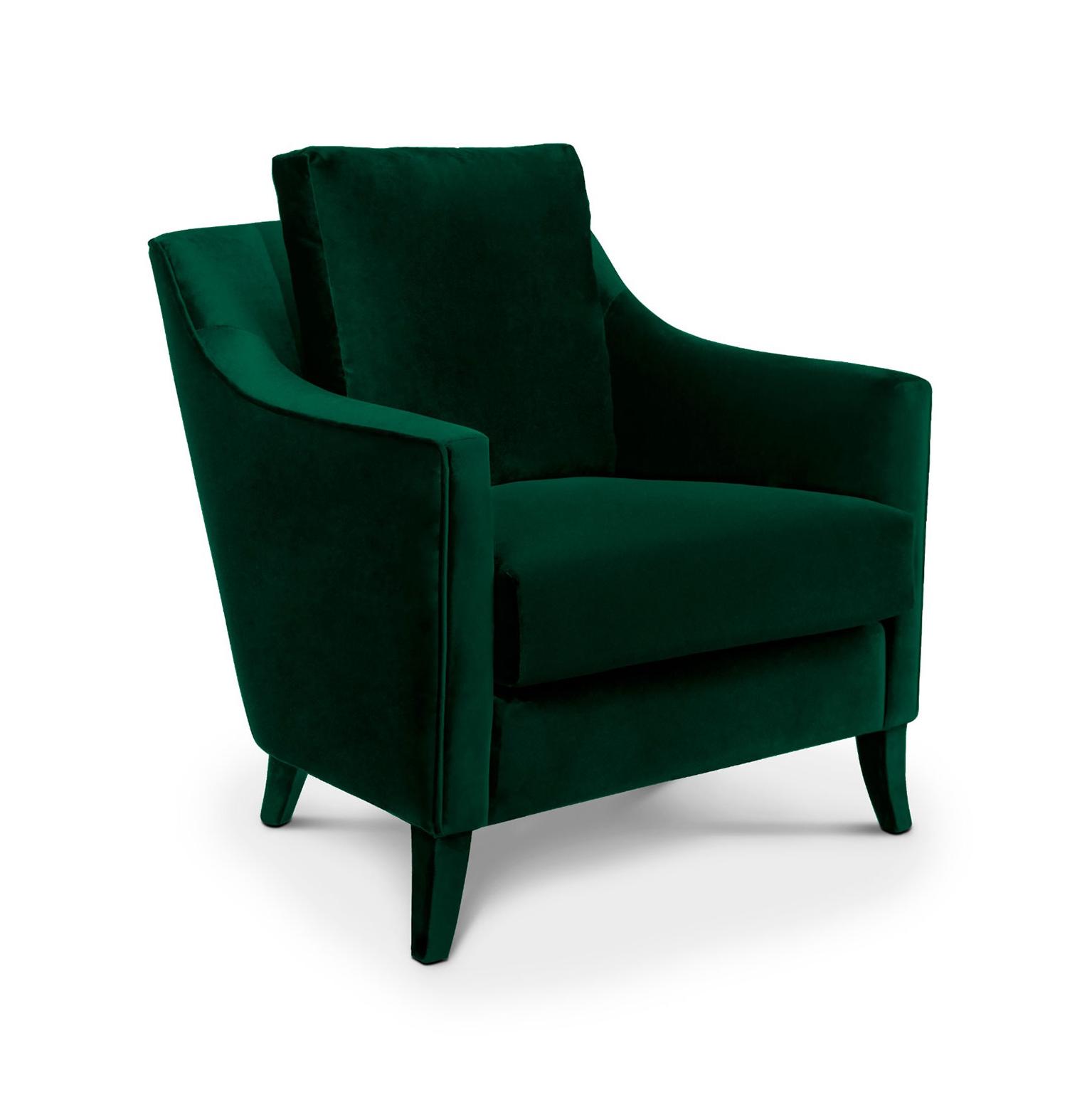 Оксамитове крісло Plush Velvet