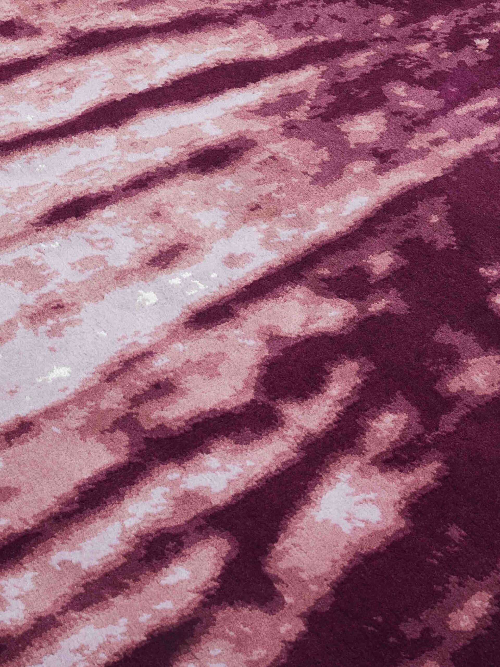 Круглий килим італійський ручної роботи Orchis