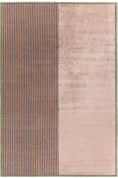 Ковер узловой ручной работы Striped