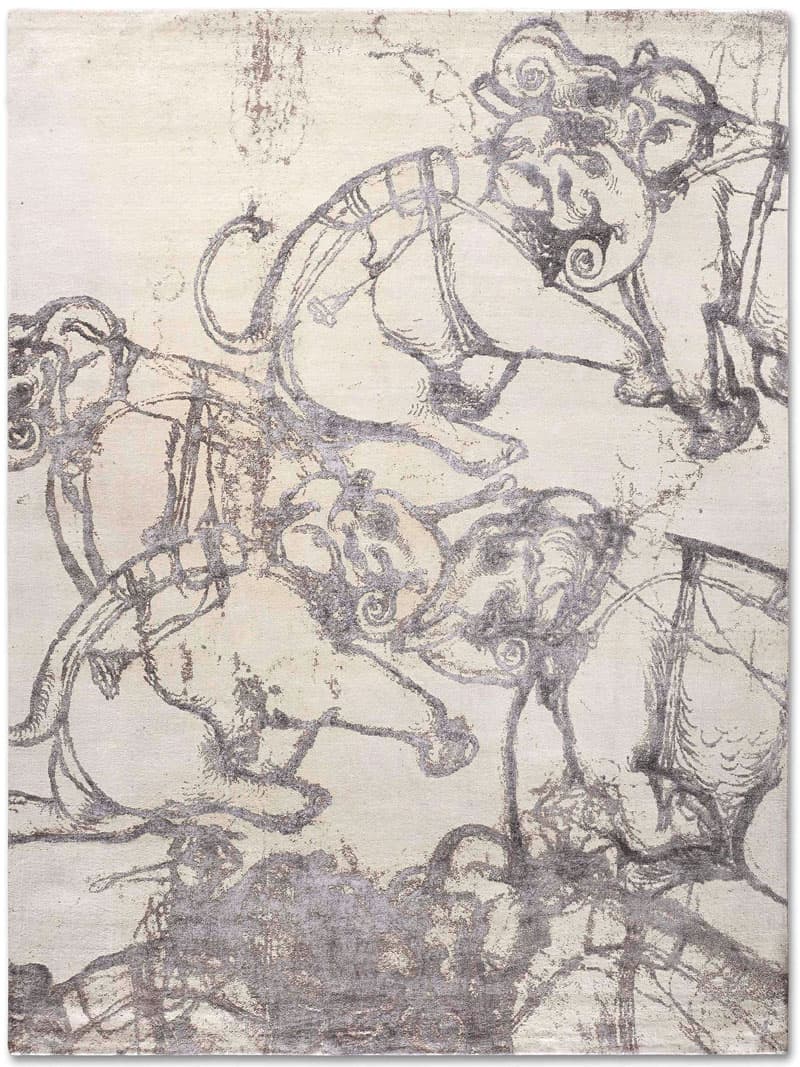 Преміальний килим Elephants | Розмір: 274 x 365 см