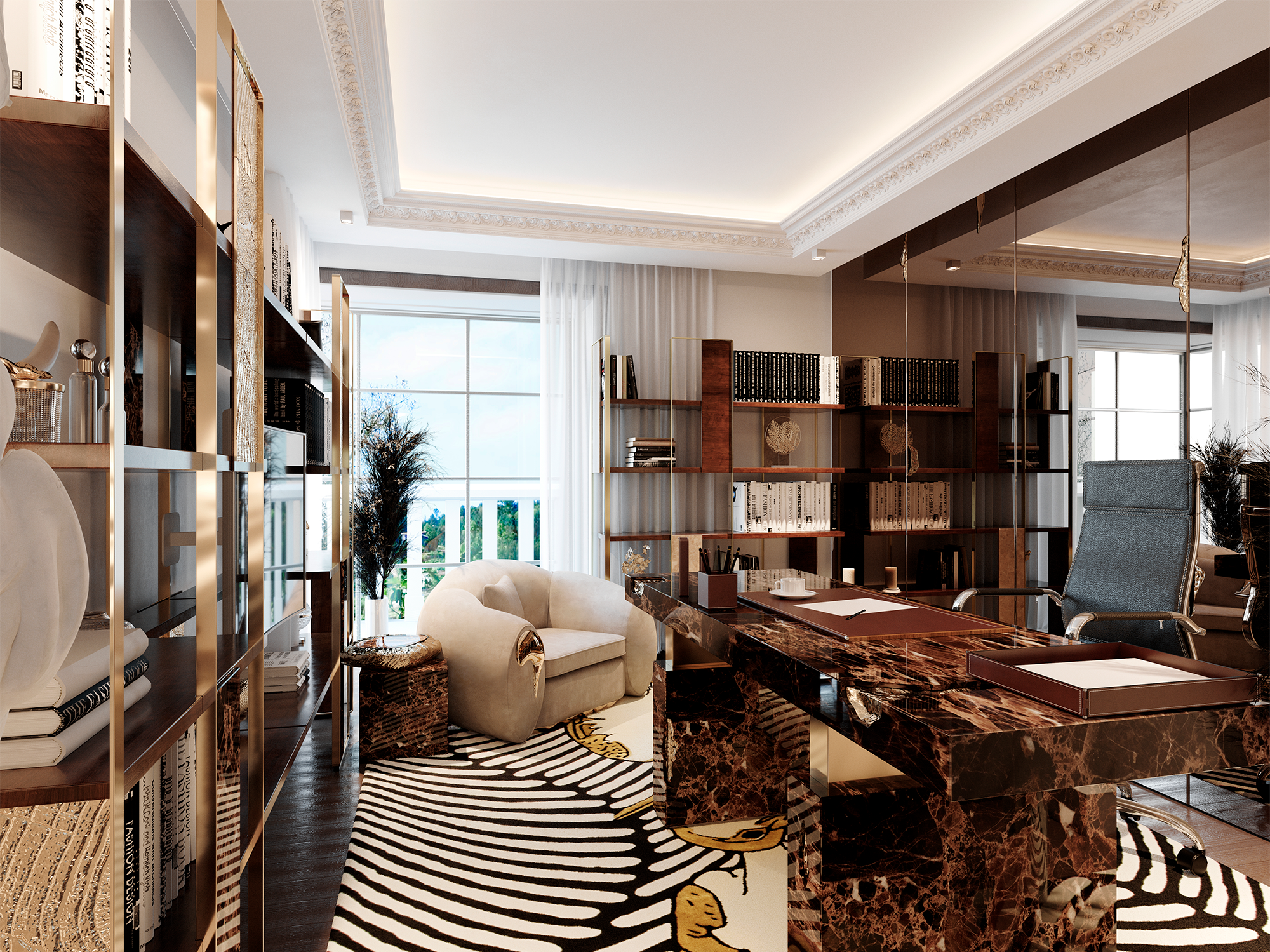 Письменный стол Dominion Emperador Desk