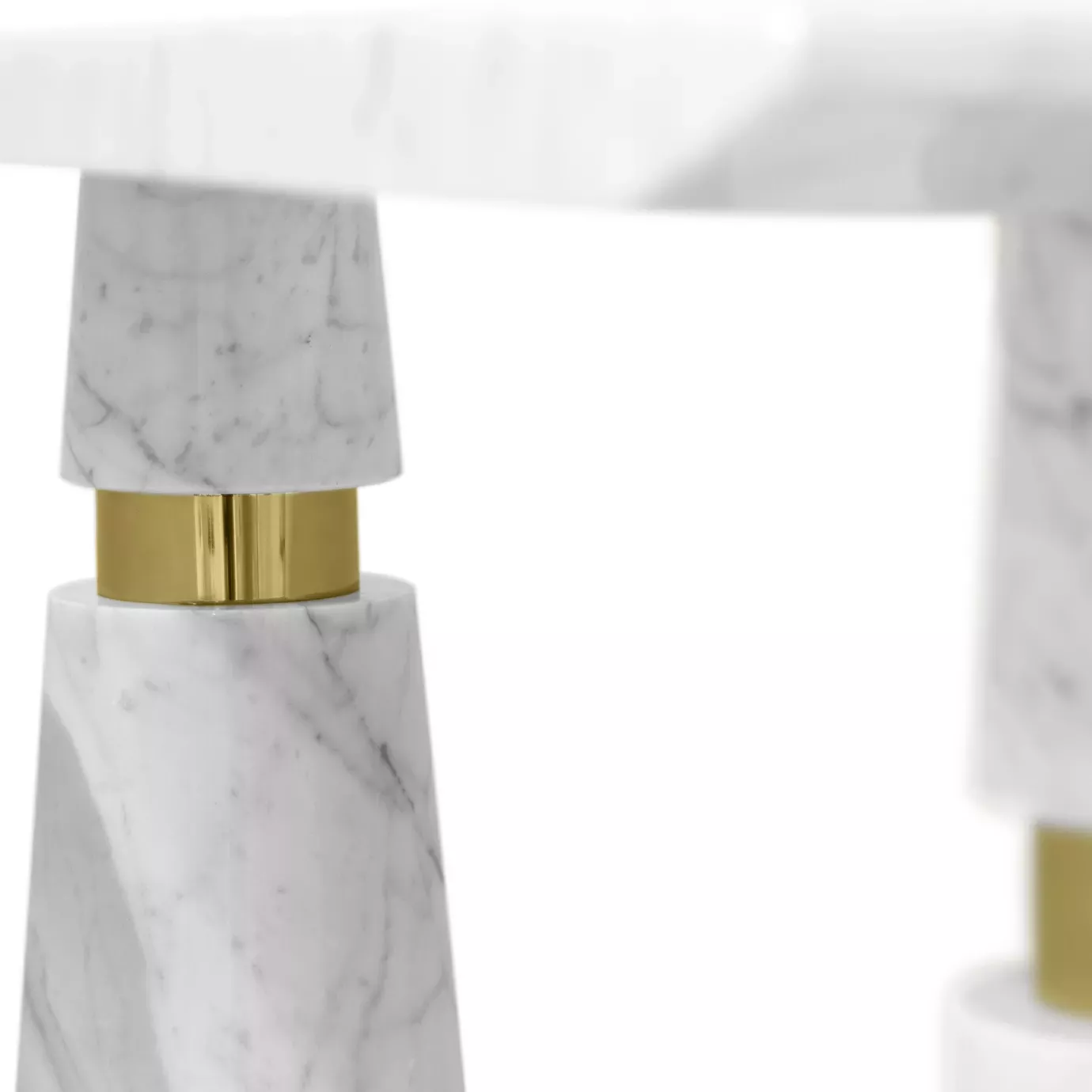 Консоль Avalanche Carrara Marble
