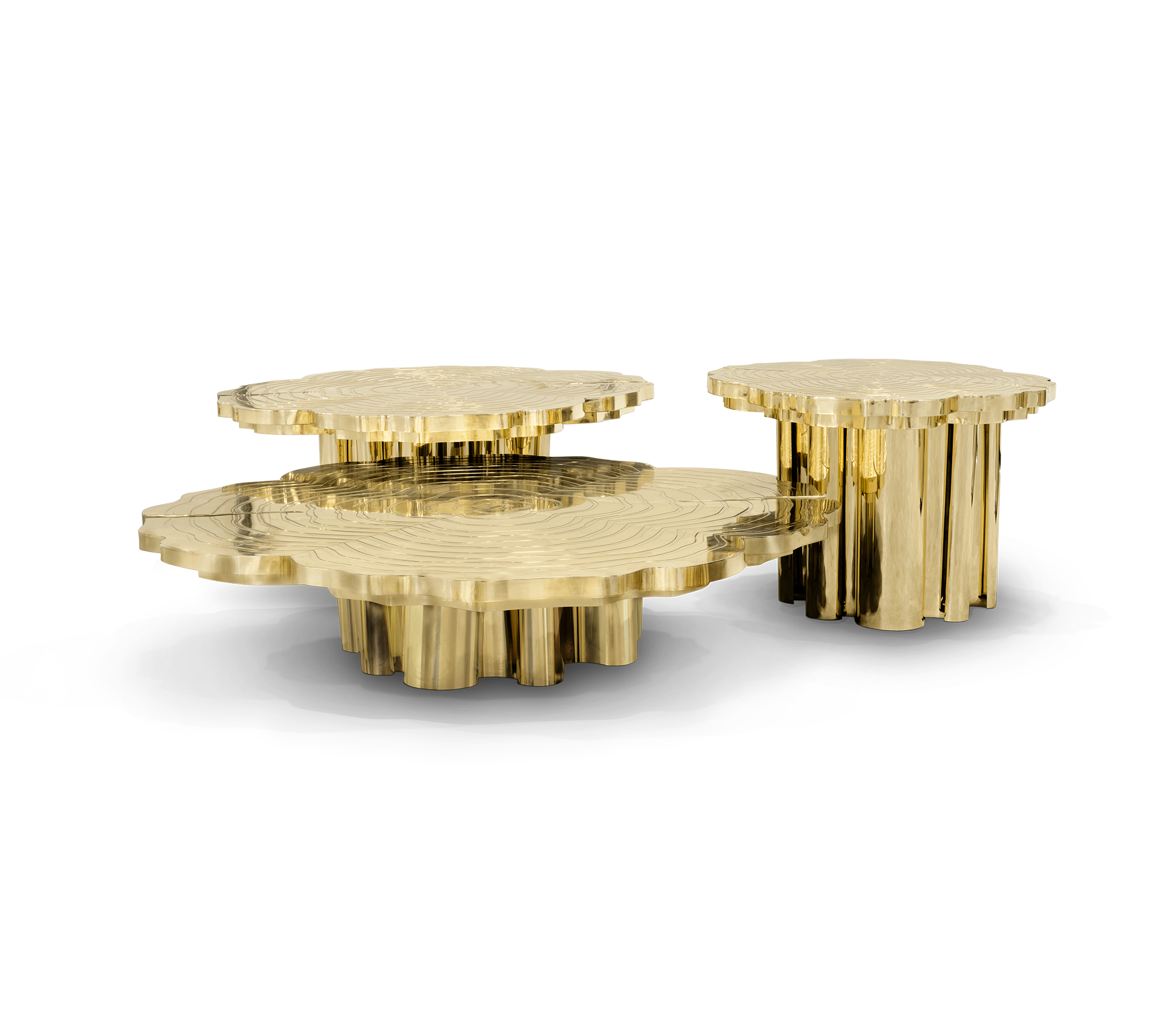 Журнальный столик Fortuna Gold 3-Piece Set