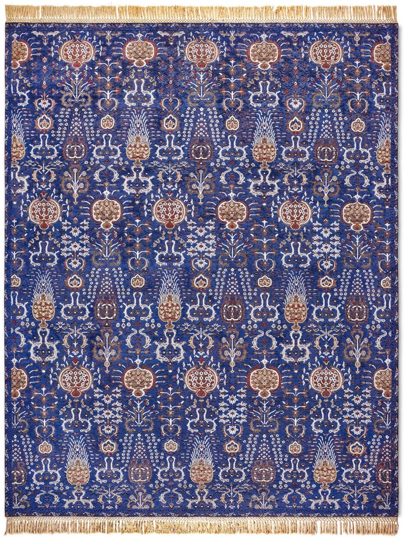 Елегантний килим Isfahan Blue | Розмір: 300 x 400 см