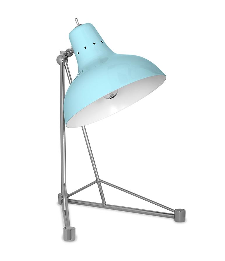 Celestia Blue Desk Lamp