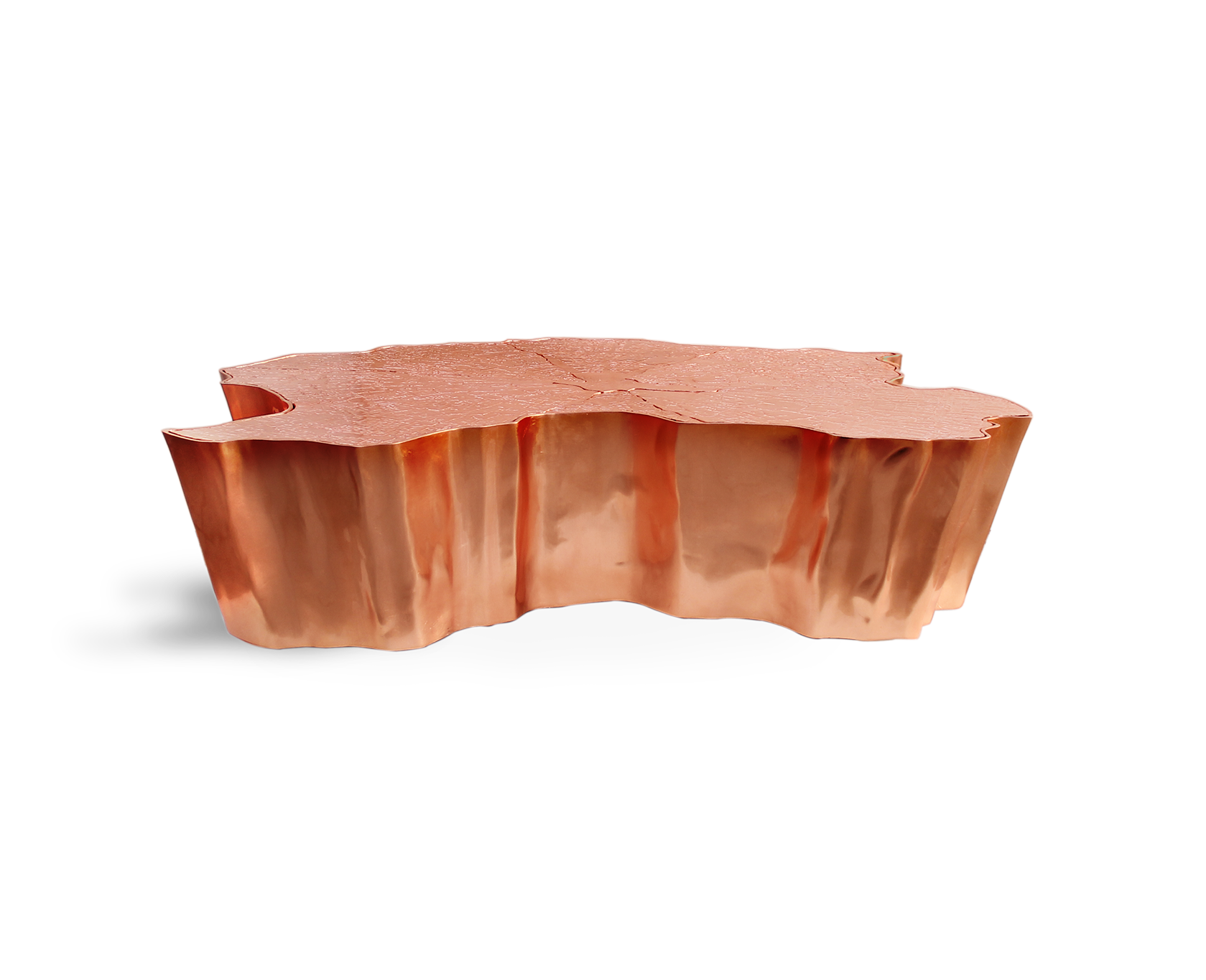 Журнальный столик Paradise Copper | Размер: Ш 138 x Г 95 x В 36 см