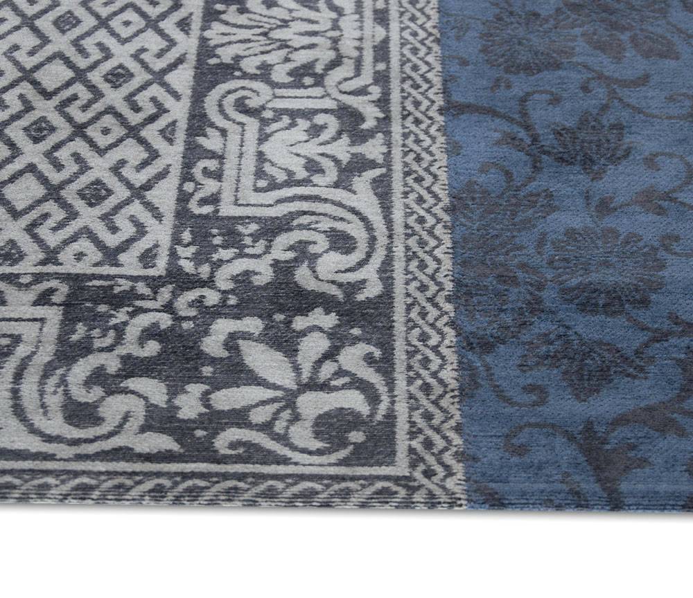 Ковер в стиле пэчворк Multi Blue Denim