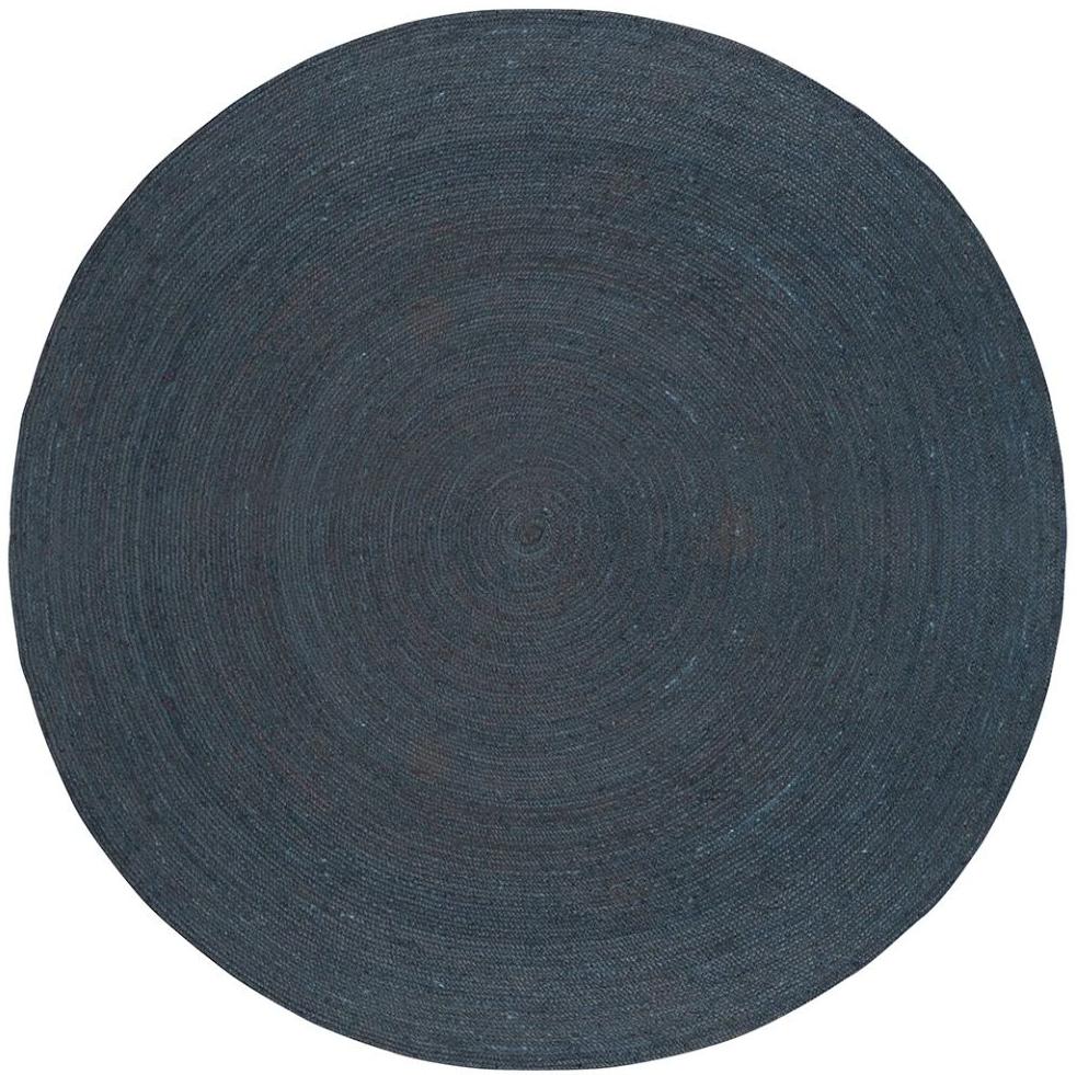 Елітний дизайнерський килим круглий Makitori Indigo