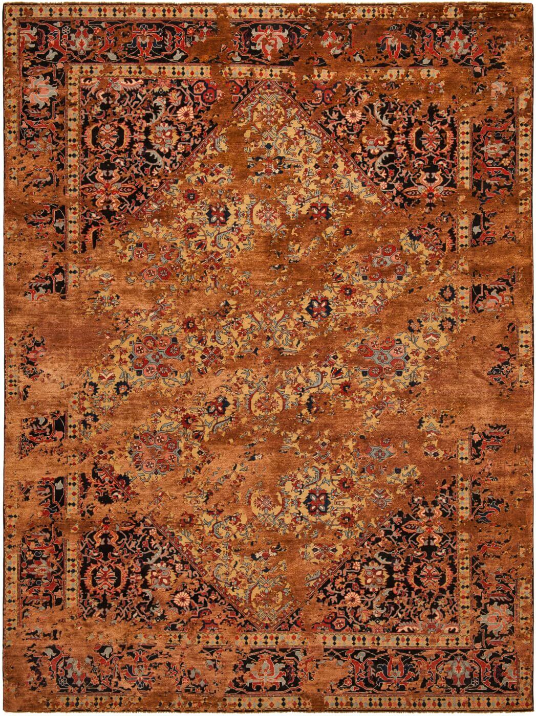 Ковер Serapi Queensbury Double Sky Yellow A 041 Silk | Размер: 300 x 400 см