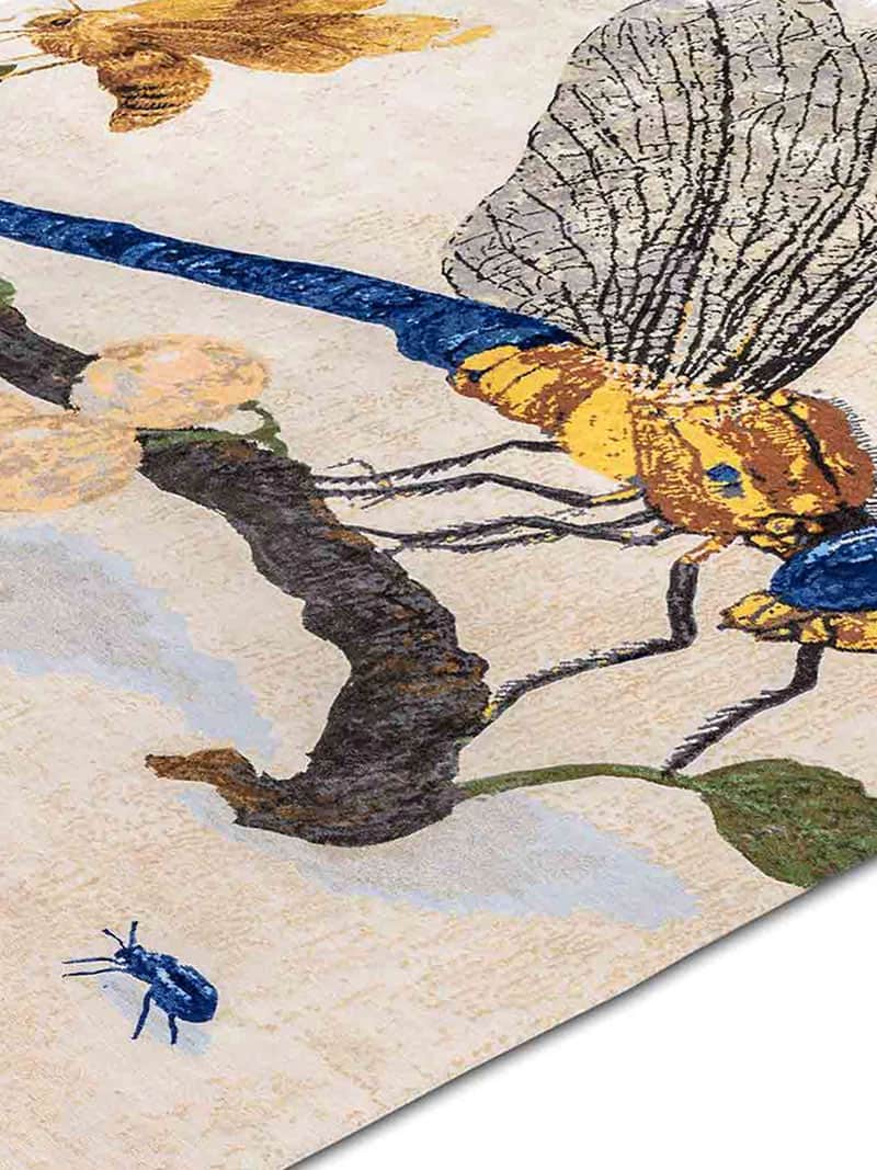 Ексклюзивний килим ручної роботи Dragonfly