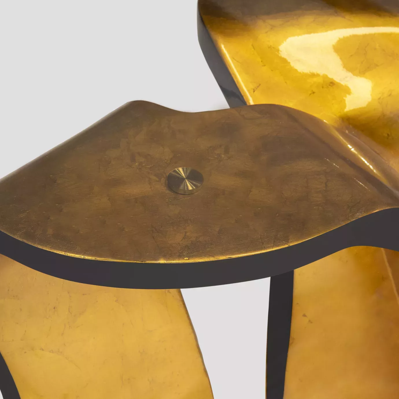Обеденный стол Ribbon Gold Leaf