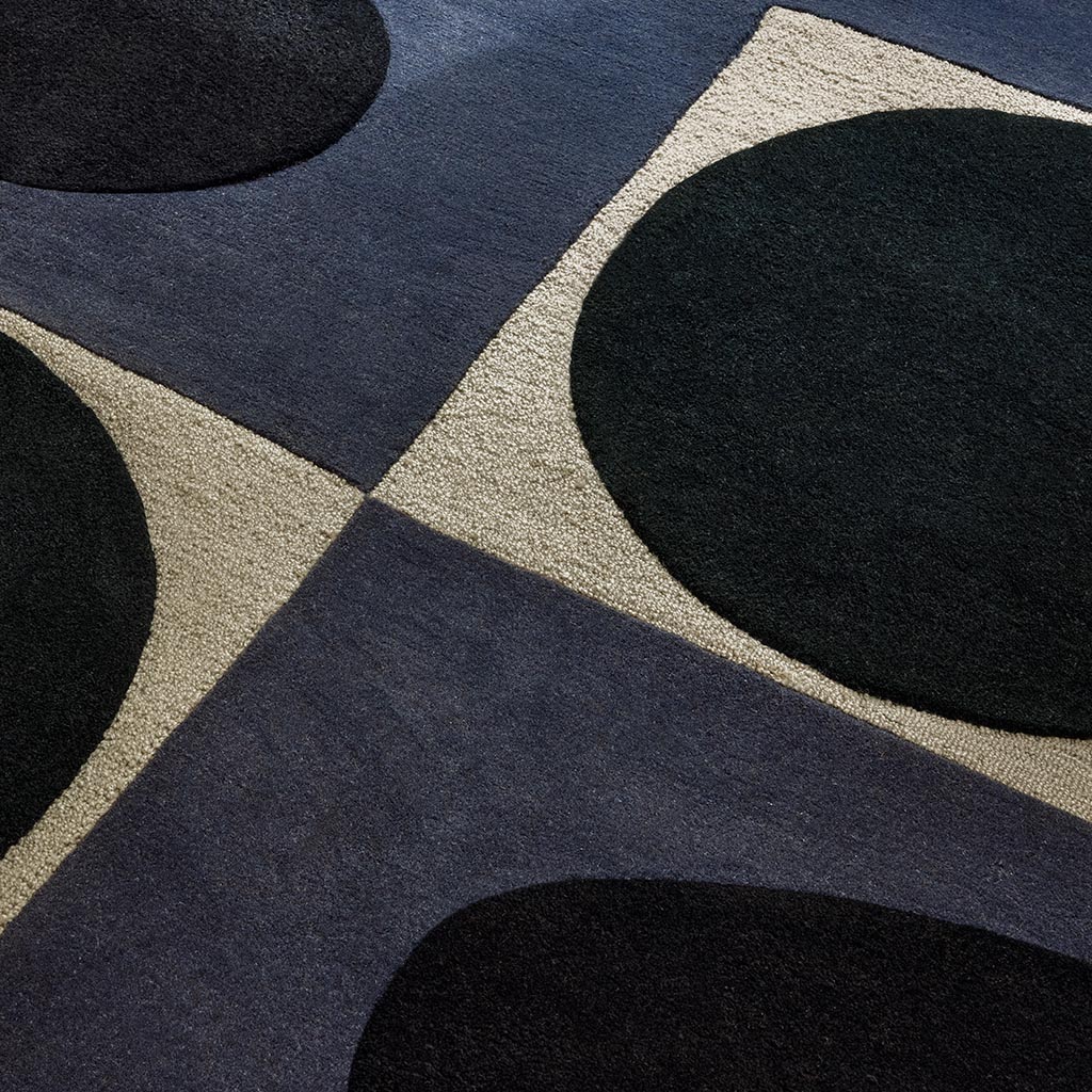 Килим Spot Square Blue/Navy