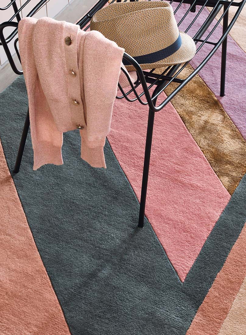 Килим дизайнерський Jardin Pink ☞ Розмір: 250 x 350 см