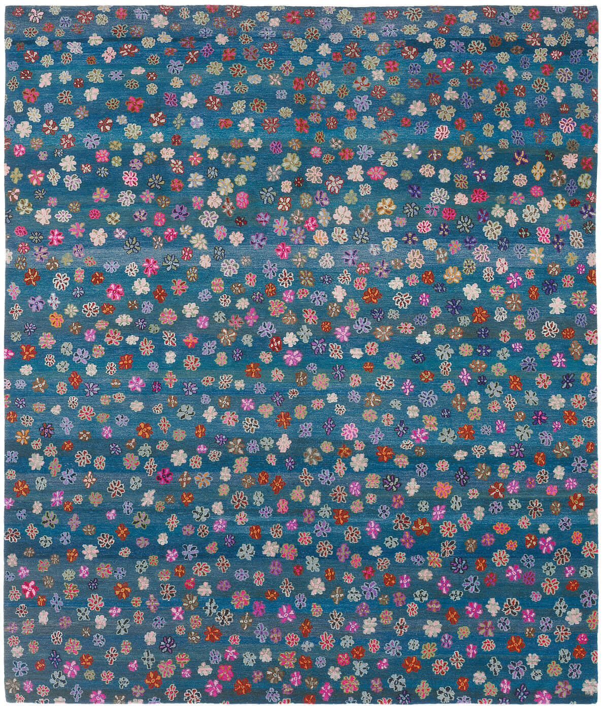 Килим Little Flowers Bright Blue ☞ Розмір: 300 x 400 см