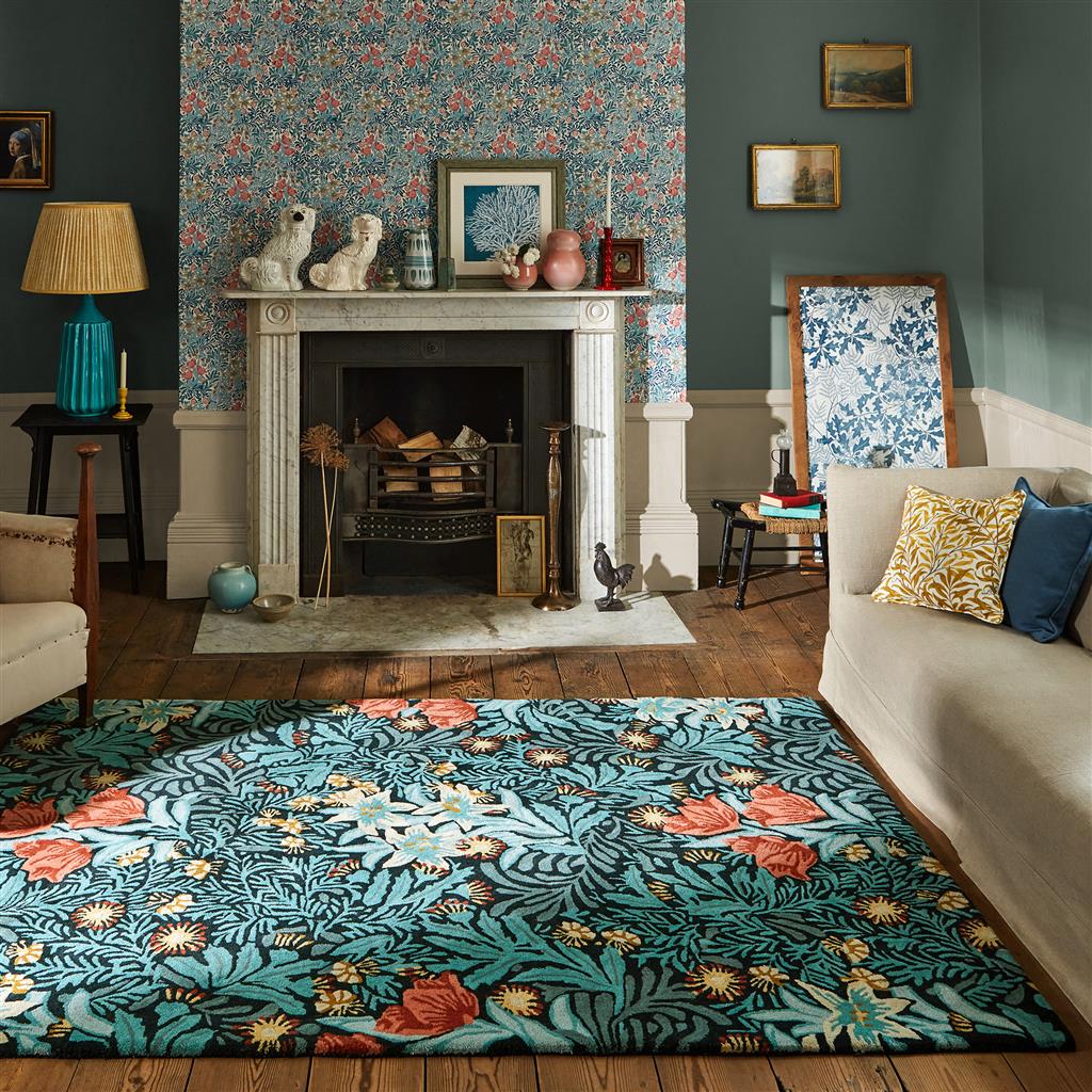 Килим ручної роботи Bower Indigo 128208 | Розмір: 250 x 350 см