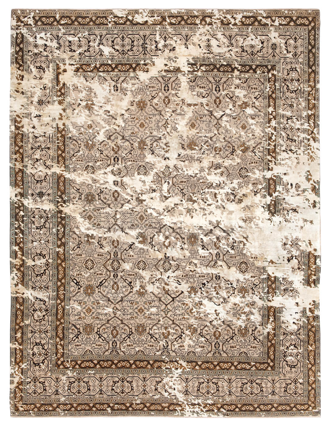 Килим Tabriz Lexington Sky Camelgrey Silvergrey Silk | Розмір: 250 x 300 см