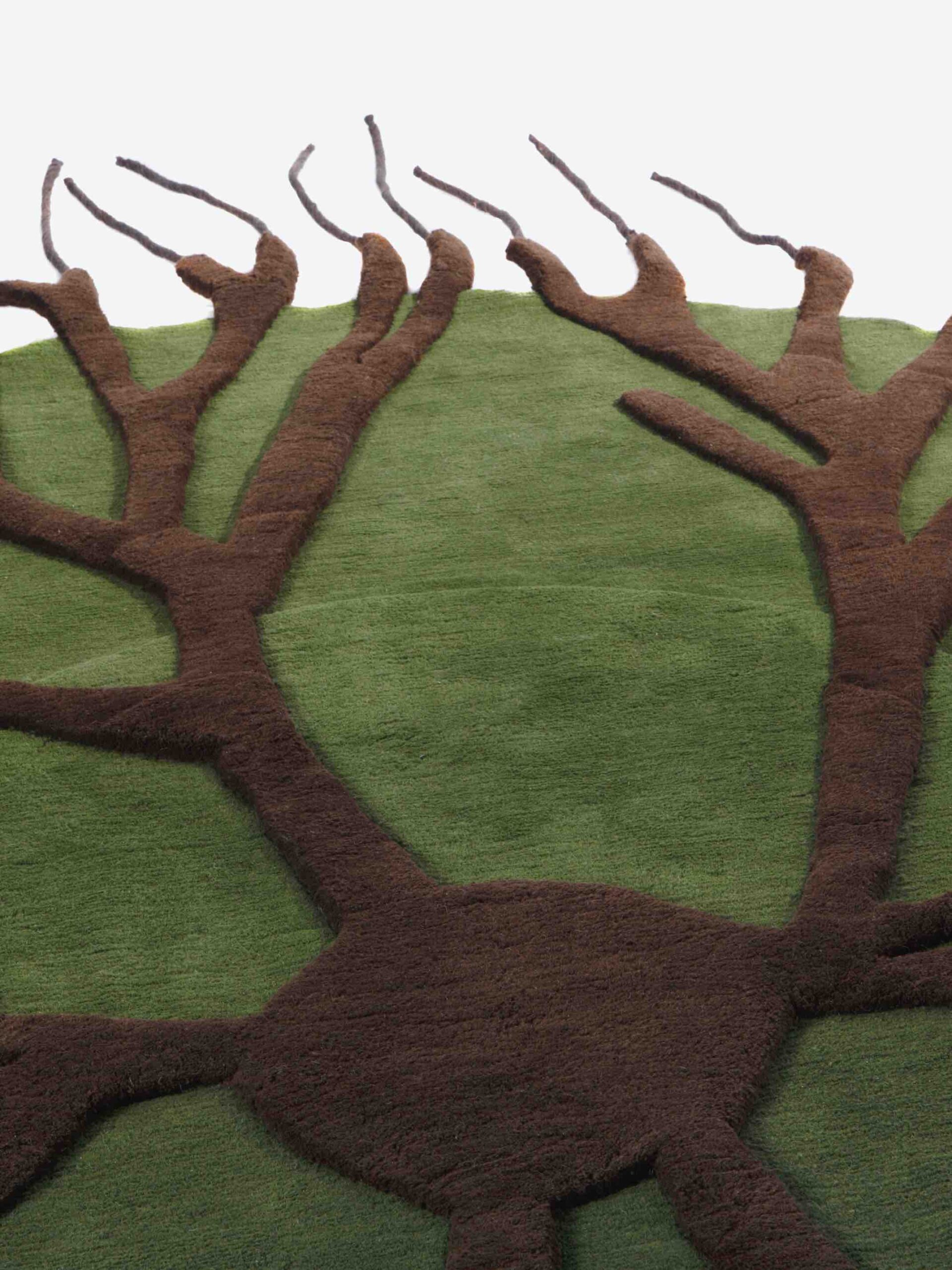Круглий килим ексклюзивний Італія Roots